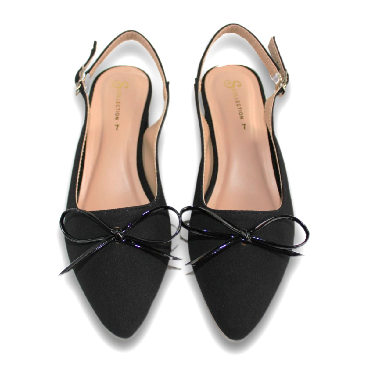 Bow-Detail Slingback Heel - 2931
