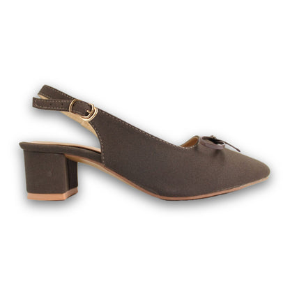 Bow-Detail Slingback Heel - 2931
