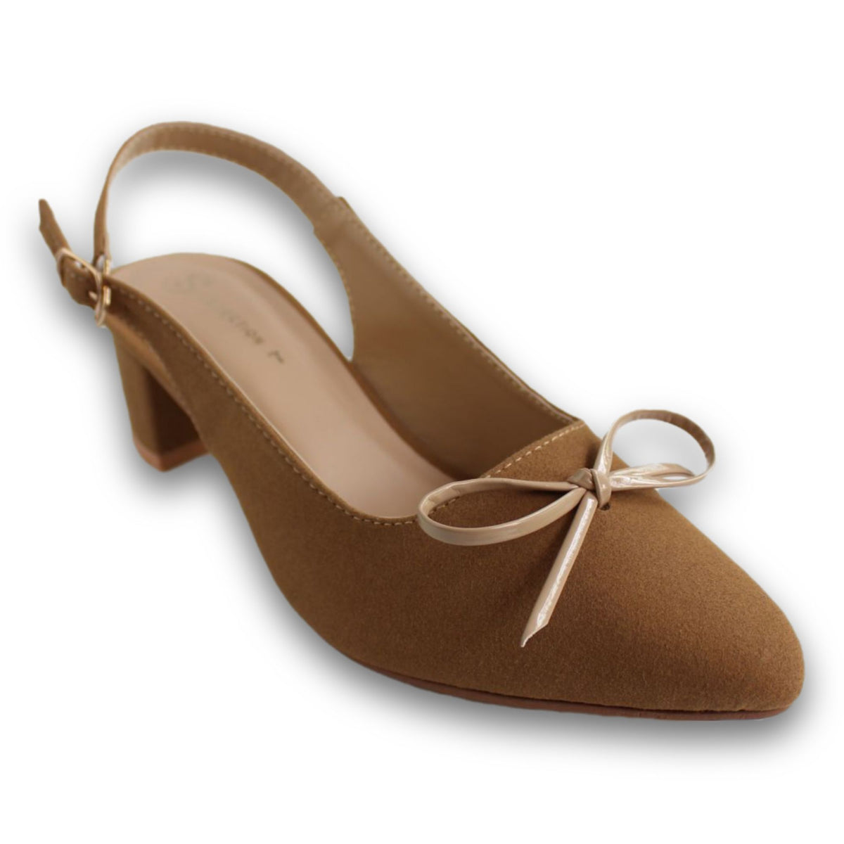 Bow-Detail Slingback Heel - 2931
