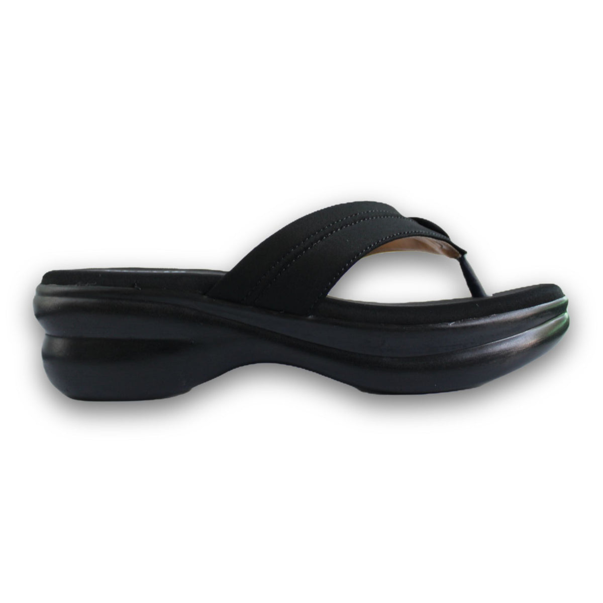 Button Detail Thong Wedge - MZ 0487