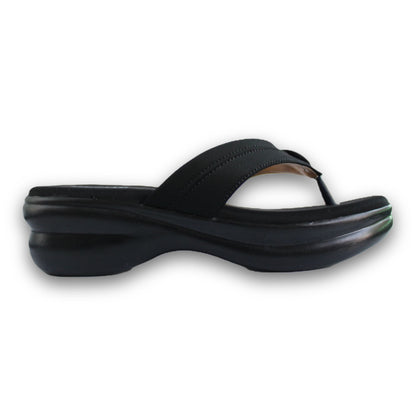 Button Detail Thong Wedge - MZ 0487