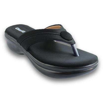 Button Detail Thong Wedge - MZ 0487
