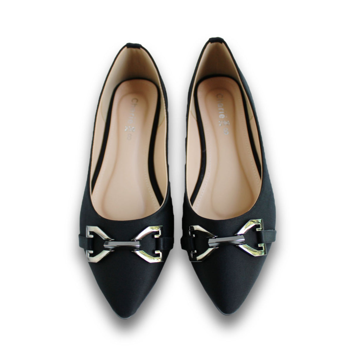 Chain-Link Buckle Pointed Flat - SP 296