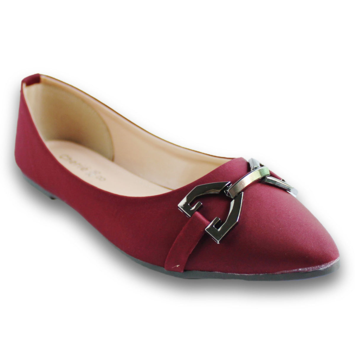 Chain-Link Buckle Pointed Flat - SP 296