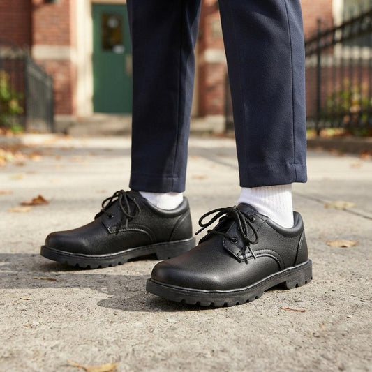 Classic Lace-Up School Shoe - 211