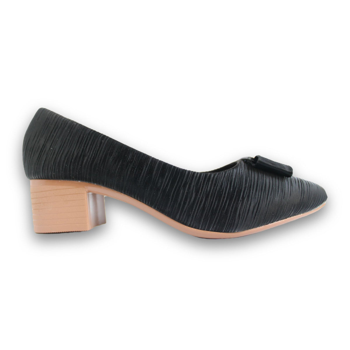 Classic Loewe Block-Heel Pump - 2926