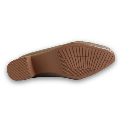 Classic Loewe Block-Heel Pump - 2926