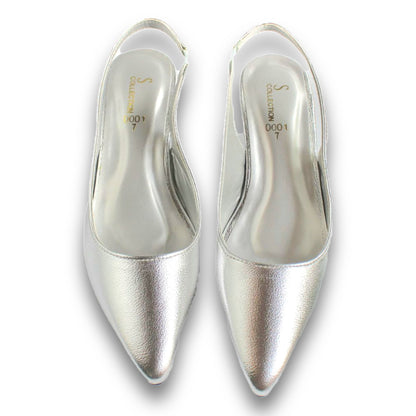 Classic Slingback Block Heel - 2932