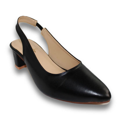Classic Slingback Block Heel - 2932