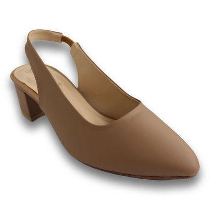 Classic Slingback Block Heel - 2932
