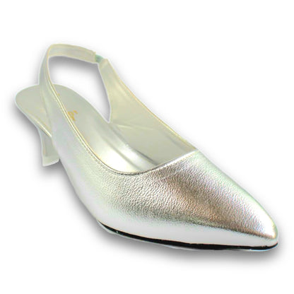 Classic Slingback Block Heel - 2932