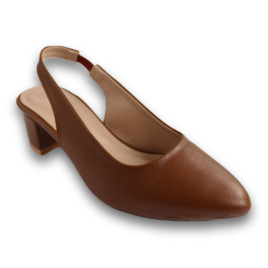 Classic Slingback Block Heel - 2932