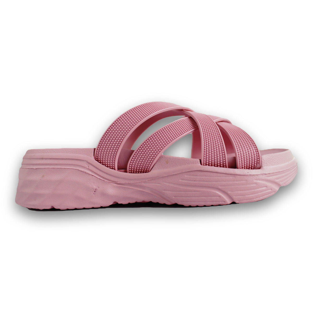 Crisscross Strap Wedge Slide - ER 5759