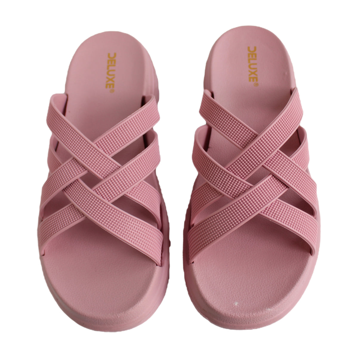 Crisscross Strap Wedge Slide - ER 5759