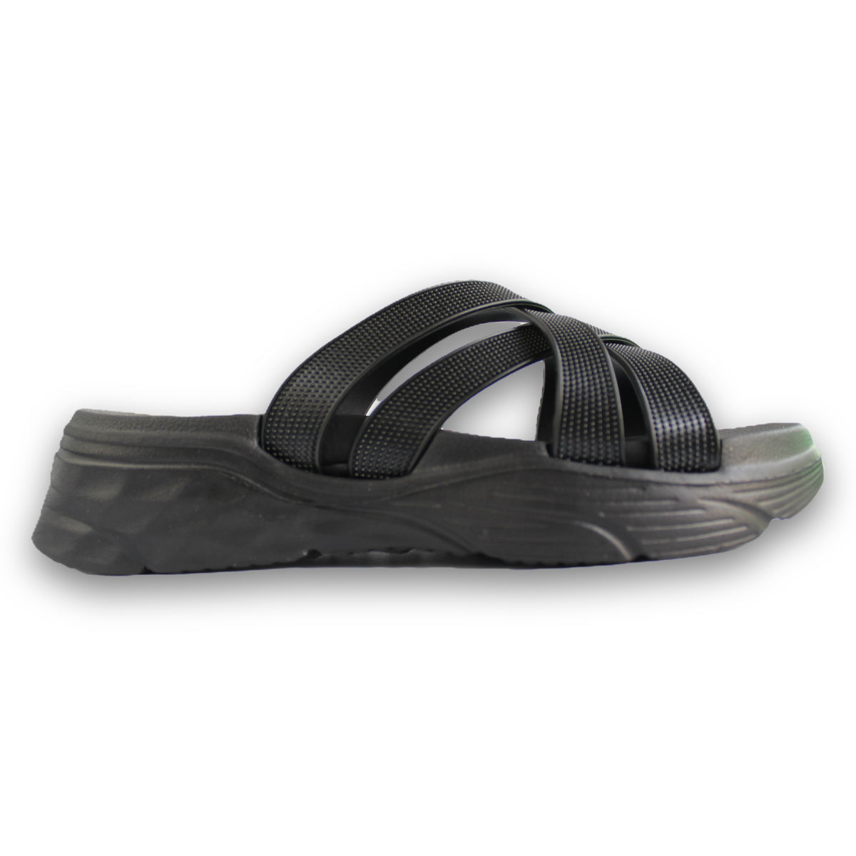 Crisscross Strap Wedge Slide - ER 5759