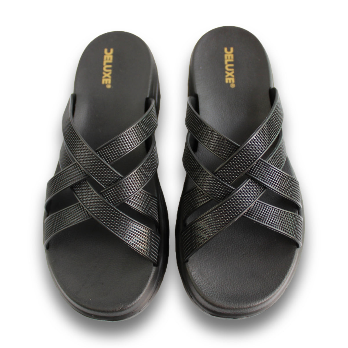 Crisscross Strap Wedge Slide - ER 5759