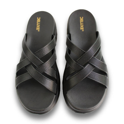 Crisscross Strap Wedge Slide - ER 5759