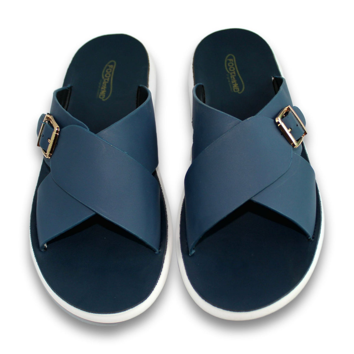 Cross Strap Buckle Slide - G1
