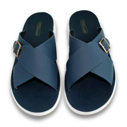 Cross Strap Buckle Slide - G1