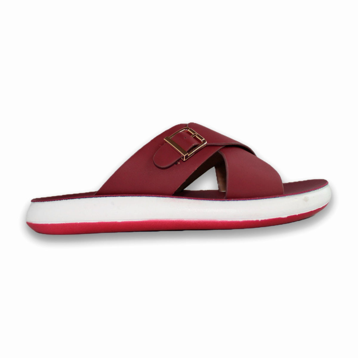Cross Strap Buckle Slide - G1