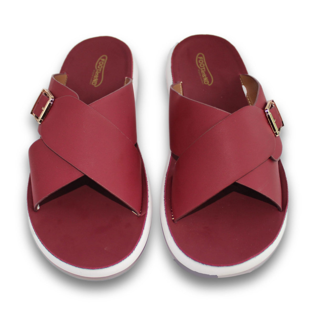 Cross Strap Buckle Slide - G1