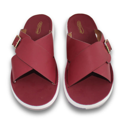 Cross Strap Buckle Slide - G1