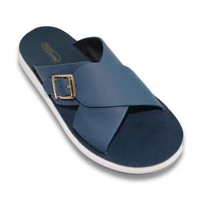 Cross Strap Buckle Slide - G1
