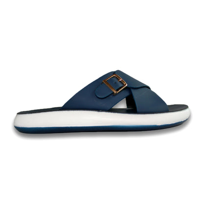 Cross Strap Buckle Slide - G1