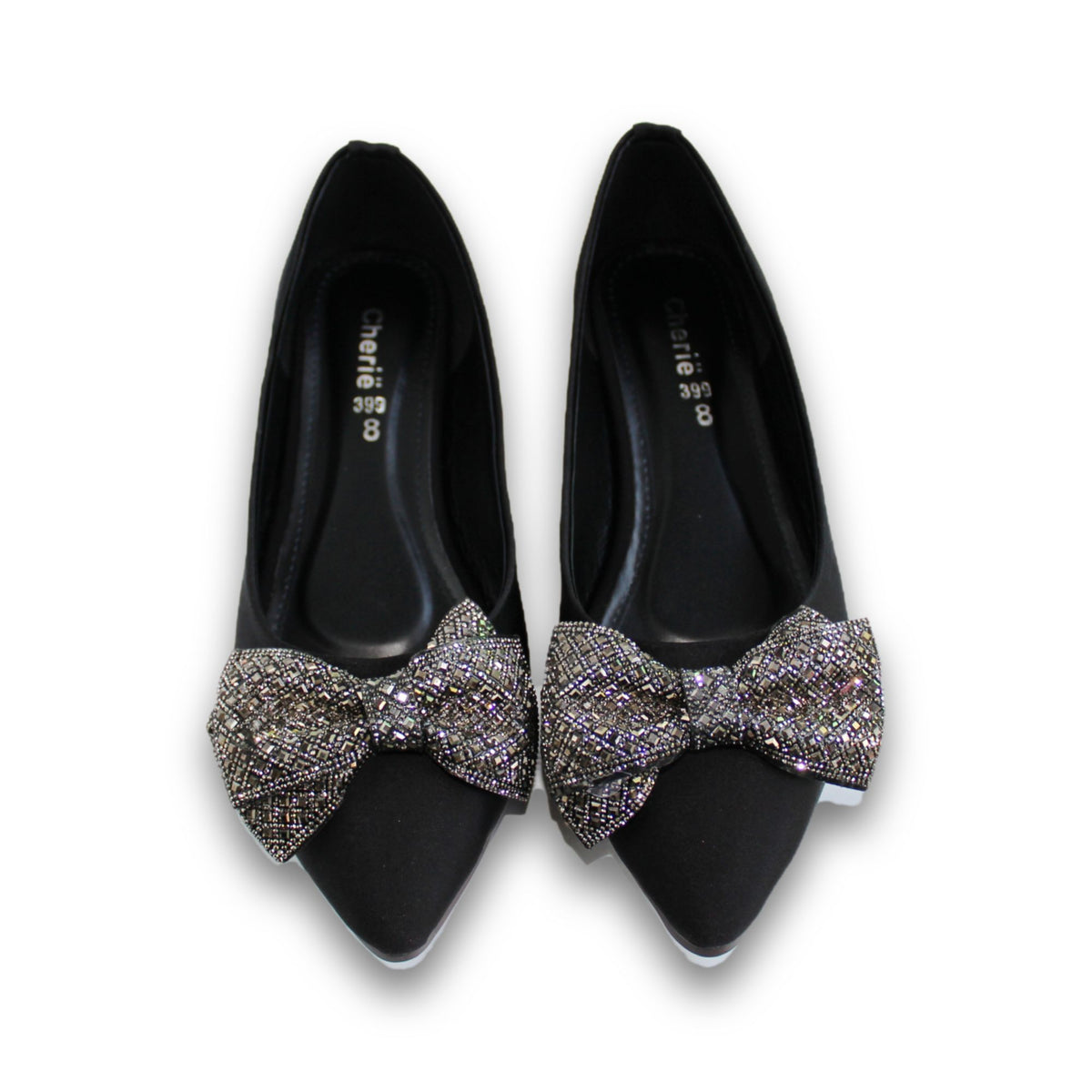 Crystal Bow Pointed Flat - SP 399