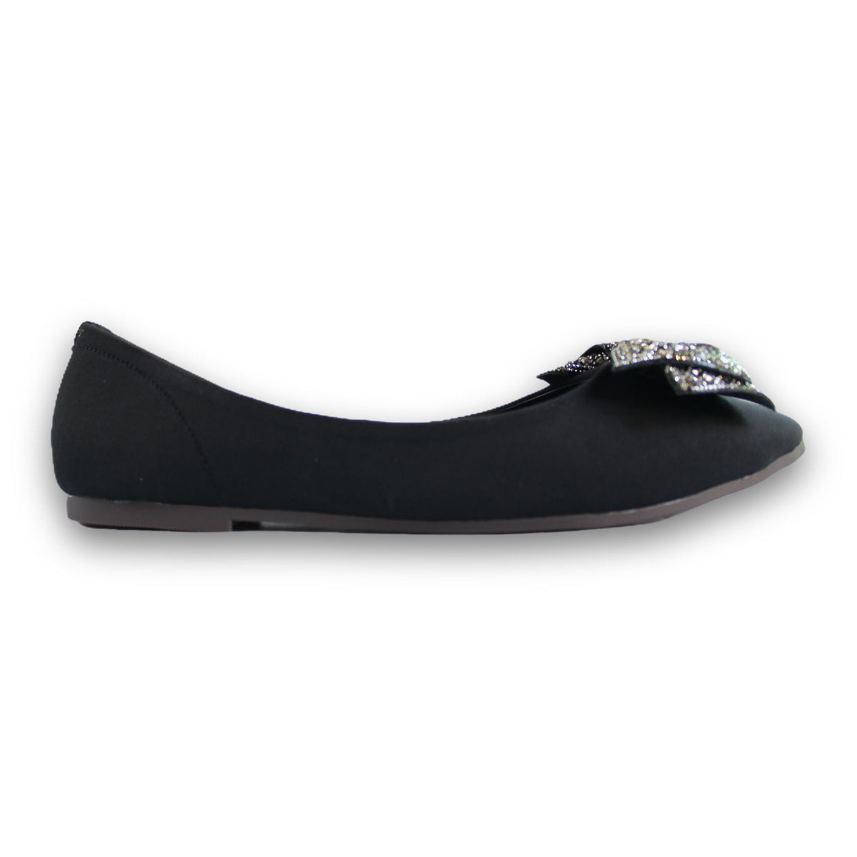 Crystal Bow Pointed Flat - SP 399