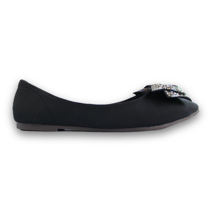 Crystal Bow Pointed Flat - SP 399