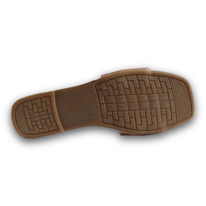 Crystal Bow Slide Sandal - HB 0022