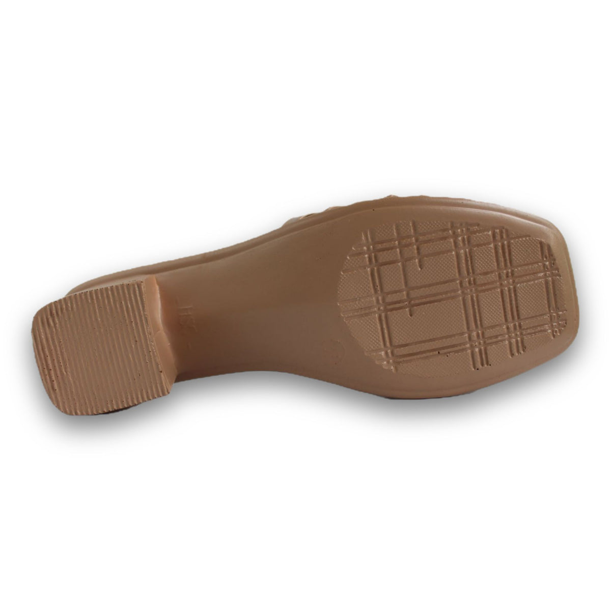 Double-Band Open-Toe Block Heel - 1125