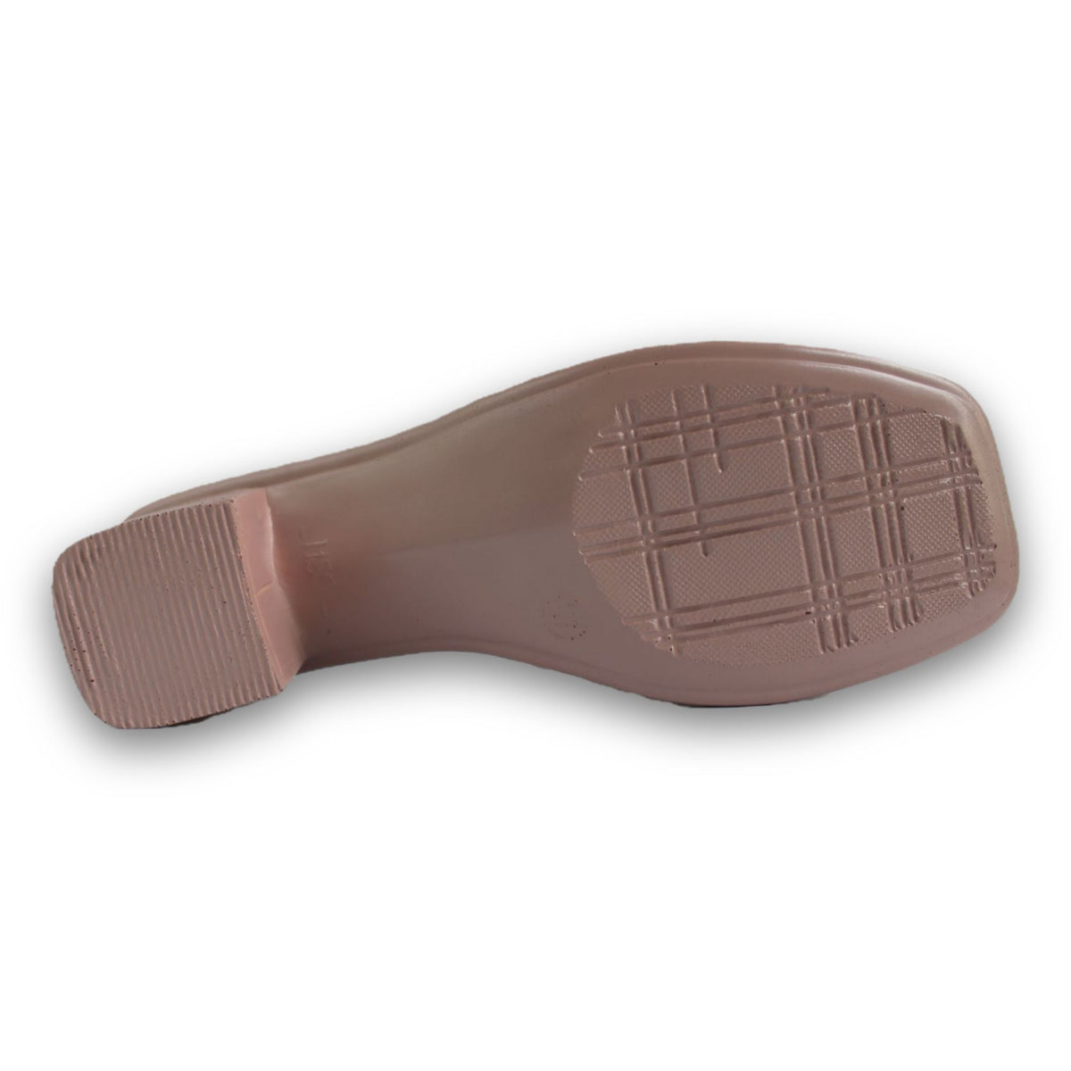 Double-Band Open-Toe Block Heel - 1125