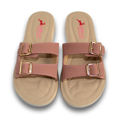 Dual-Buckle Comfort Slide - Doe H 1