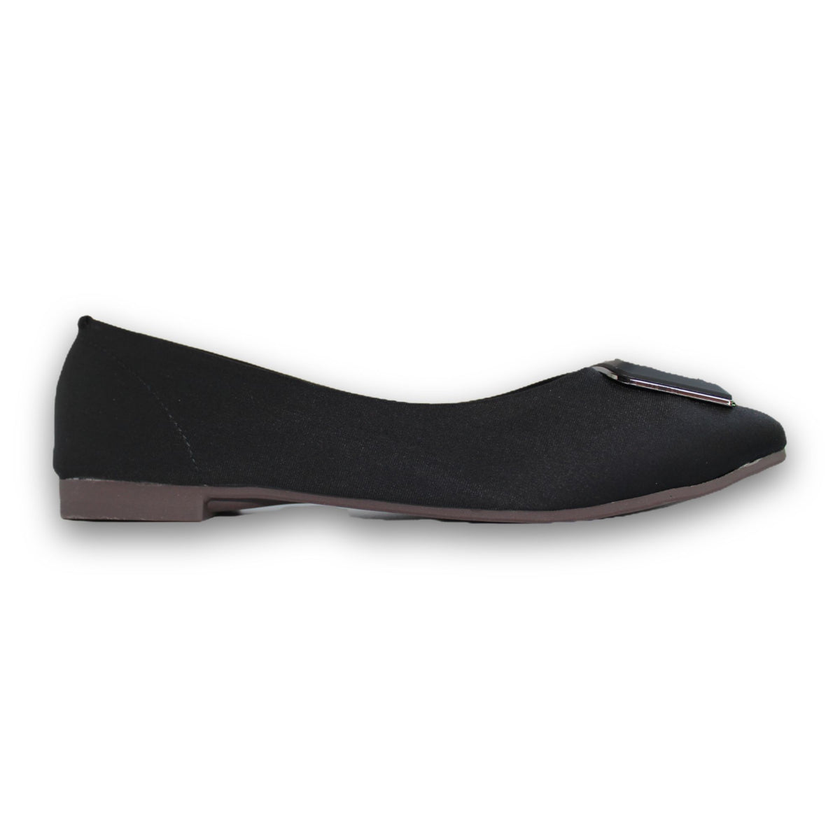 Emblem Buckle Pointed Flat - IH 9061