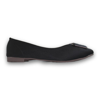 Emblem Buckle Pointed Flat - IH 9061