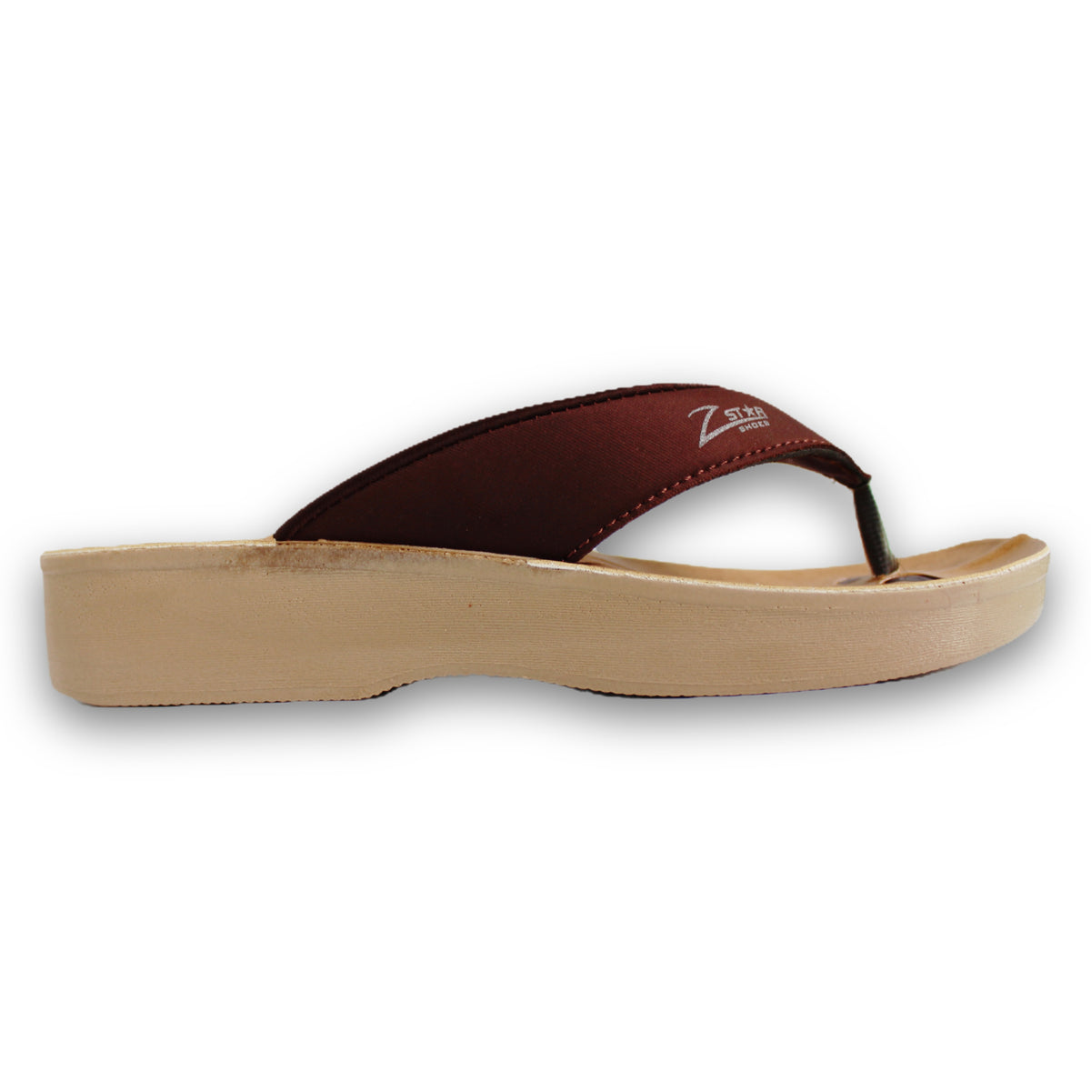 Embossed Footbed Thong Sandal - 34