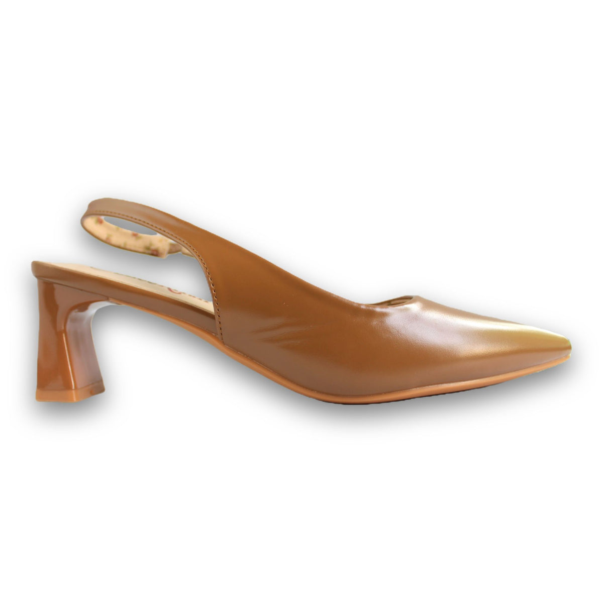Fancy Slingback Block Heel - 2936