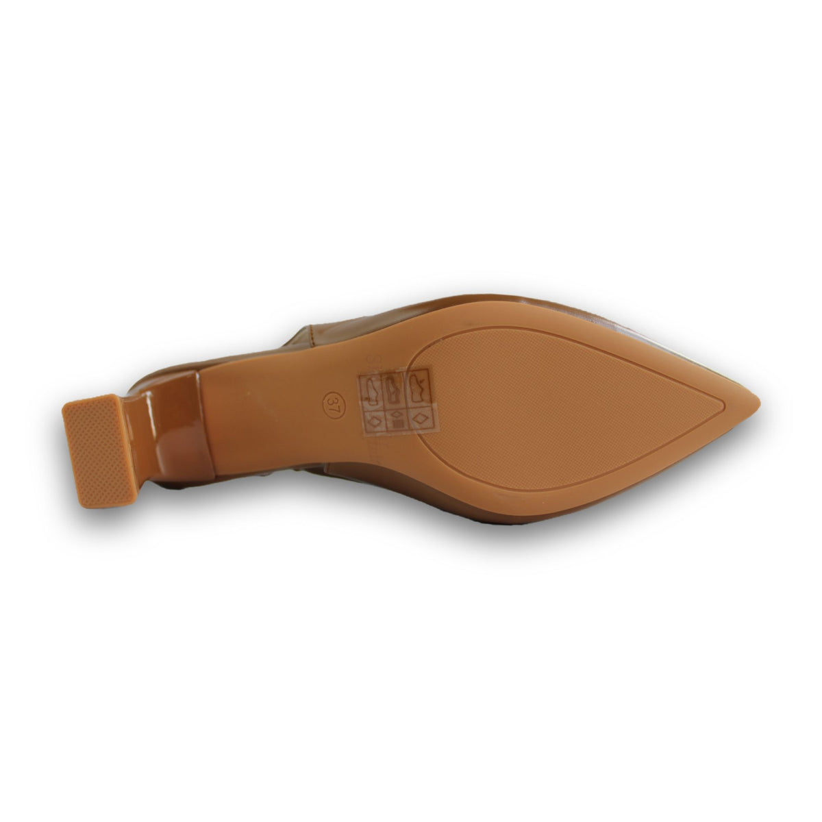 Fancy Slingback Block Heel - 2936