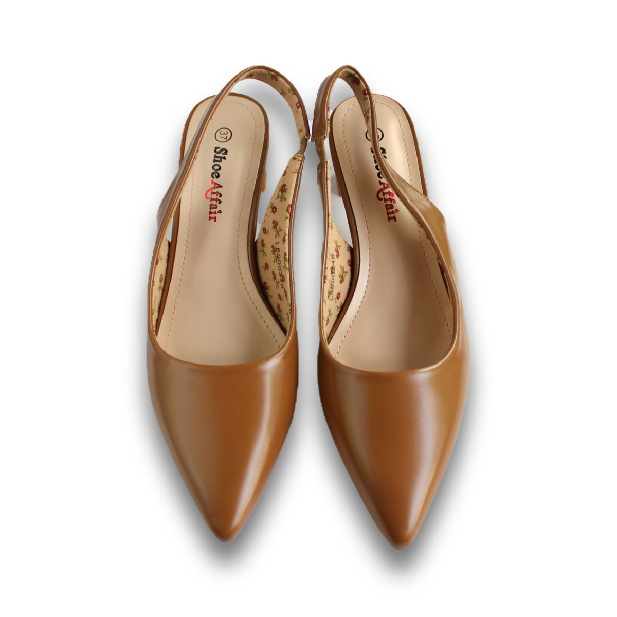 Fancy Slingback Block Heel - 2936