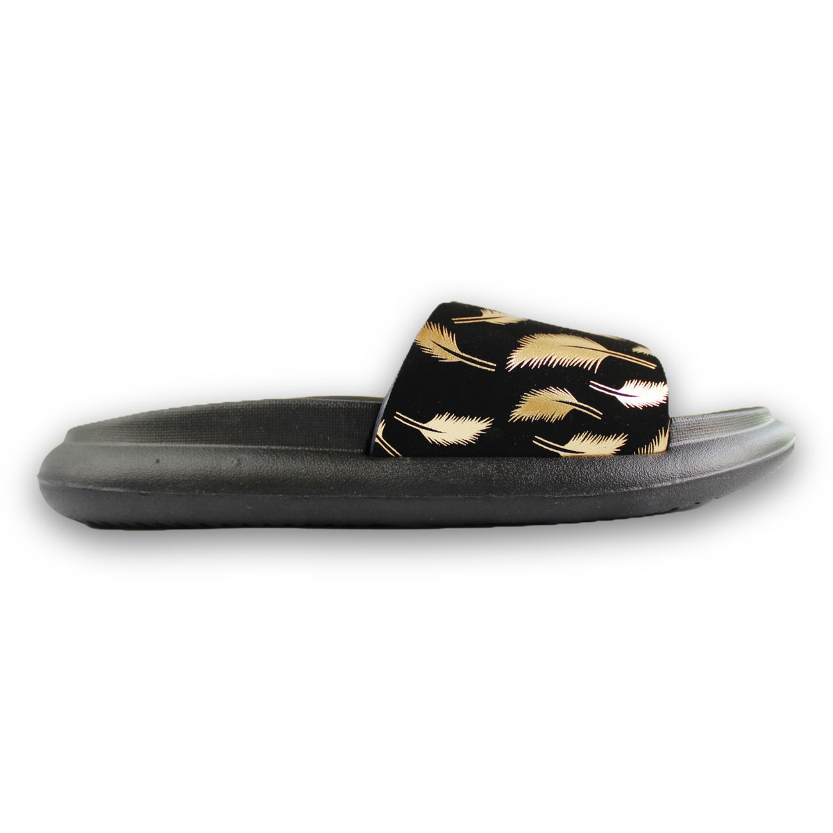 Feather Print Pool Slide - 5410