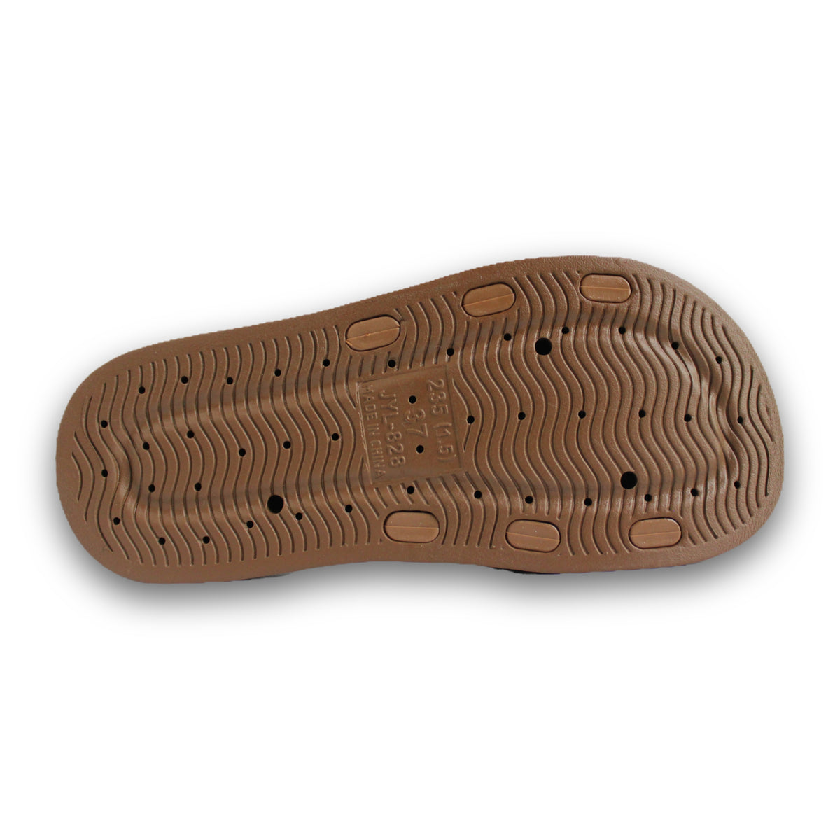 Flower Applique Platform Slide - 226