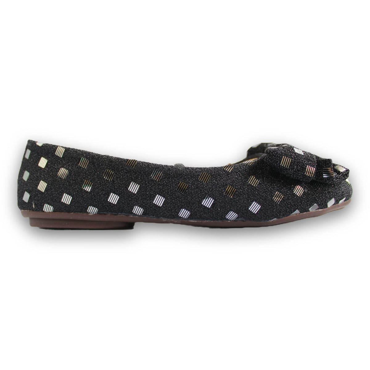 Glitter Bow Ballet Flat - 2512