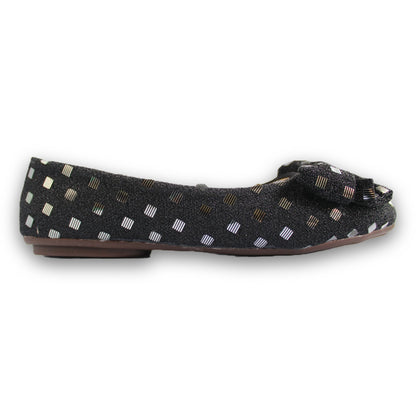 Glitter Bow Ballet Flat - 2512