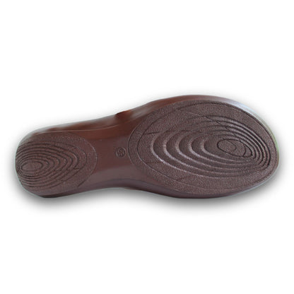 Horsebit Buckle Wedge Slide - AG 3890