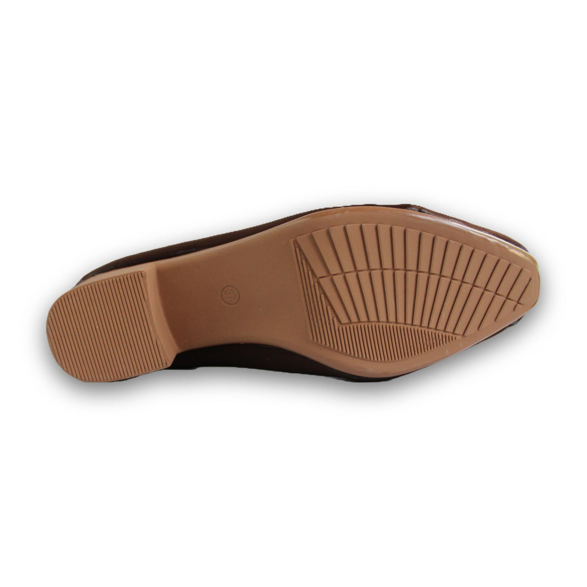 Matte Buckle Pointed-Toe Heel - 2927