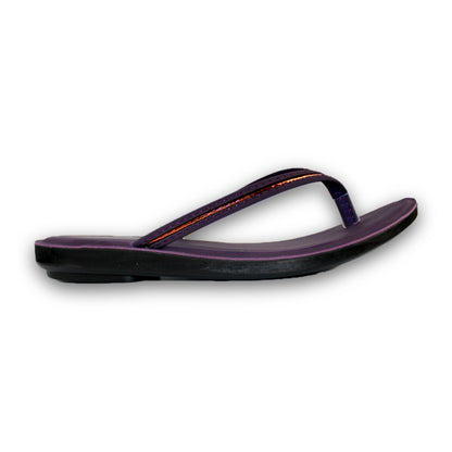 Metallic Trim Thong Sandal - C 61