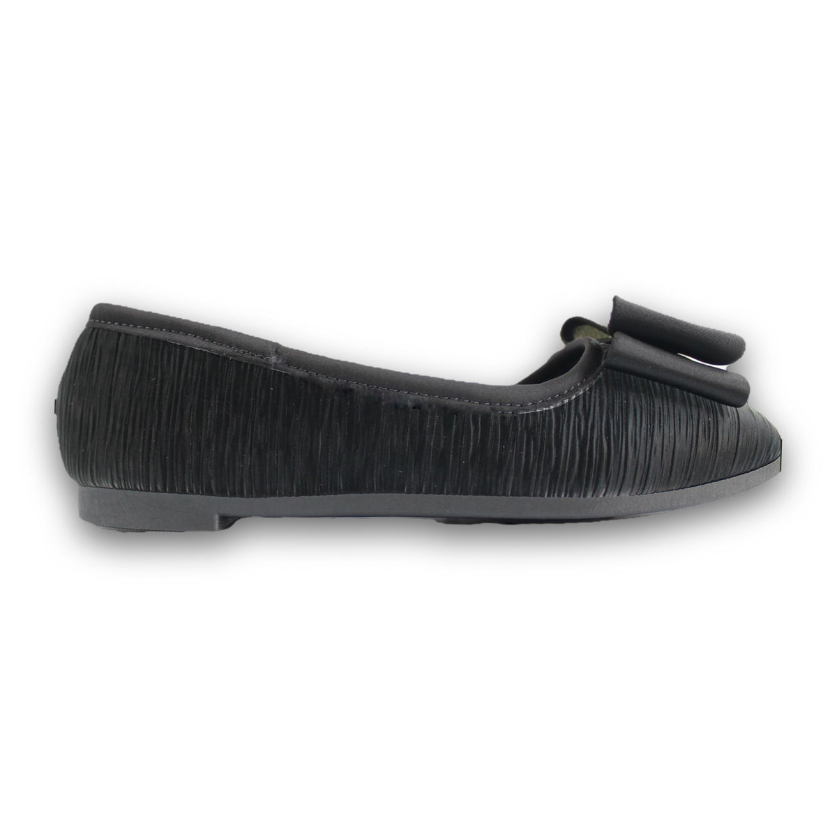 Pleated Bow Ballet Flat - 2513