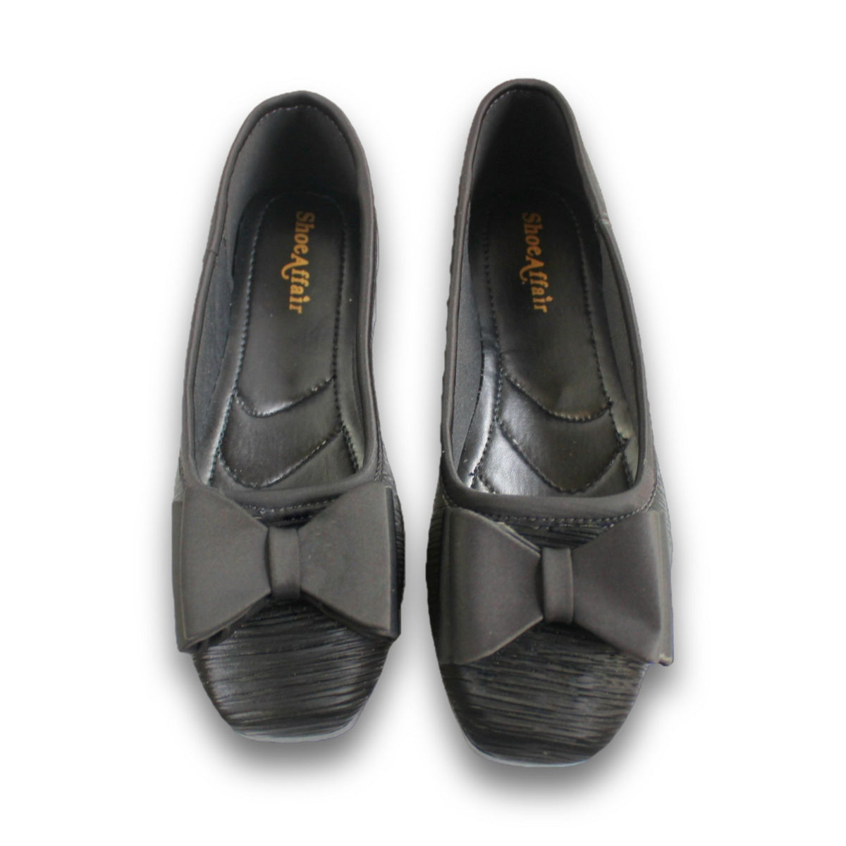 Pleated Bow Ballet Flat - 2513